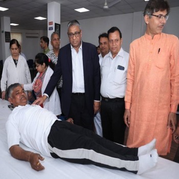 Homeopathic Medical and Mammography Cancer Screening Camp for the Differently-Abled Organized in Sacred Memory of Seth Bimal Prasad Jain