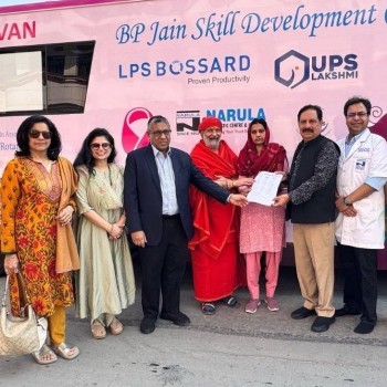 Free Mammography Cancer Screening Camp Organized by LPS Bossard and Dr. Anita Narula Charitable Trust on the Auspicious Occasion of Mahashivratri