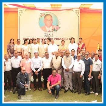 The 95th birth anniversary of LPS Group founder Late Seth Bimal Prasad Jain was observed with respect and honor at the B.P. Jain Skill Development Center campus on Delhi Road.