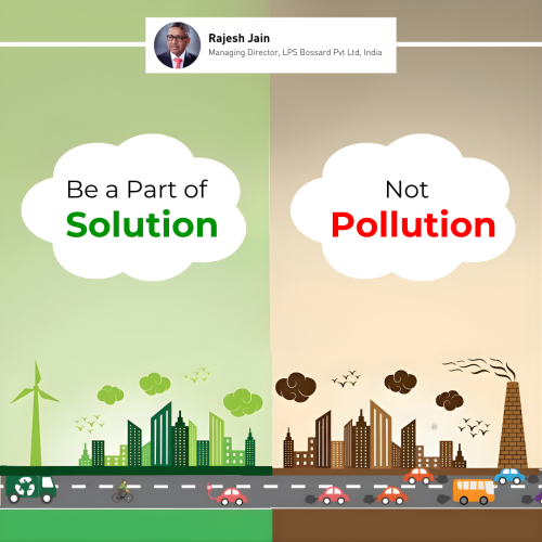 Be a part of Solution not Pollution